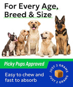 BARK&SPARK Advanced Omega-3 Collagen for Dogs - 180 Fish & Salmon Oil Treats for Dog Shedding, Skin Allergy Chews, Itch Relief, Hot Spots Treatment - Jointm Skin & Coat Supplement, EPA&DHA Fatty Acids