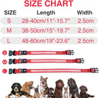 MASBRILL LED Dog Collar - Light Up, Rechargeable, Waterproof, Glow Collar for Small to Large Dogs