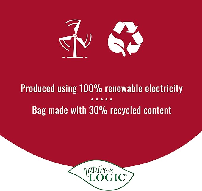 Nature's Logic Grain-Free Dry Dog Food - All-Natural, High Protein, No Synthetic Vitamins/Minerals - Gluten Free - Supports Healthy Digestion - All Breeds & Ages - Beef Meal Feast, 25lbs