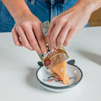 INABA Churu Stew for Cats, Side Dish Pouch with Vitamin E, 1.4 Ounces per Pouch, 12 Pouches, Chicken with Salmon Recipe