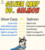 Chippin Fish, Pumpkin, Apple Grain-Free Dog & Cat Treats (5oz, 1-Pack) | USA Wild-Caught Fish | Hypoallergenic, Chicken-Free | Best Training Treats | Puppies & Senior Dogs | Low Fat Dog Treats