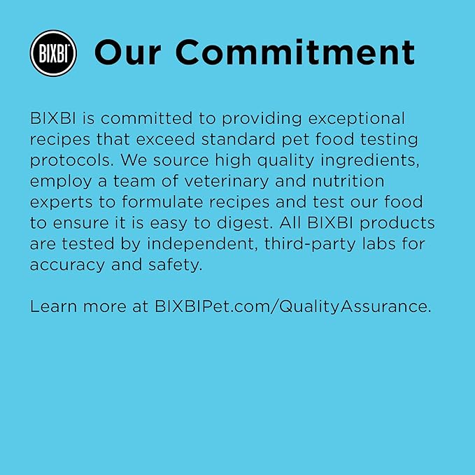 BIXBI Liberty Grain Free Dry Dog Food, Chicken Recipe, 4 lbs - Fresh Meat, No Meat Meal, No Fillers for Easy Digestion - USA Made