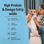 Ruff Town Dog Treats – Human Grade Silver Carp, Dehydrated Single Ingredient | High Protein & Omega Fatty acids for Dogs, Cats | Hypoallergenic, Ideal for All Breeds & Sizes, Made in USA (3 oz)