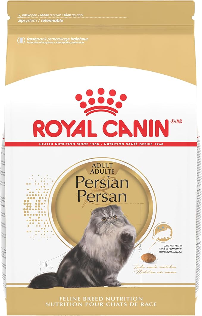 Royal Canin Feline Breed Nutrition Persian Adult Dry Cat Food, 7 lb Bag