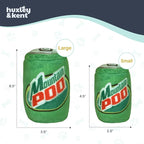 Huxley & Kent Funny Dog Toy w/Squeaker – Power Plush Squeaky Dog Toys for Small, Medium & Large Dogs – Soft Stuffed Animal for Indoor Play & Fetch - Mountain Poo, Large