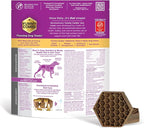 Dog Dental Treats – Vet VOHC Approved – Delicious Chicken Protein – Removes Tartar with Cleaning Comb Shape – Dental Dog Treats for Extra Large Dogs (36oz, 18 Count)