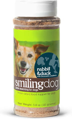 Herbsmith Kibble Seasoning – Freeze Dried Rabbit & Duck – Dog Food Topper for Picky Eaters - 3.8 oz