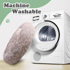 JOLLYVOGUE Dog Bed, Calming Anti-Anxiety Large Dog Bed, Fluffy Donut Cushion for Medium and Large Pets (27"/30"/36")