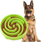 JASGOOD Slow Feeder Dogs Bowl for Large Medium Dogs,Anti-Gulping Pet Slower Food Feeding Bowls Stop Bloat,Preventing Choking Healthy Design Dogs Bowl