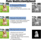 Generic Pet Memorial Stones Black Granite Memorial Garden Stone 12x6 Inches Engraved with Photo Name Date Memorial Stones for Loved Ones Personalized or Dog Cat Pet Memorial Stones, reffes85