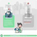 Eye Support for Dogs - 120 Chewable Tablets - Supplements for Vision, Eye Vitamins for Dogs, with Cod Liver Oil Antioxidant, Omega 3 EPA and DHA Fatty Acids.