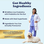 Solid Gold Lamb Dog Food Dry for Adult & Senior Dogs– High Protein Healthy Dog Kibble for Medium & Large Breeds – Whole Grain, Omega 3 & Probiotics for Gut Health & Digestion – Nutrientboost™ –22LB