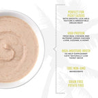 Tiki Cat After Dark, Velvet Mousse, Chicken Recipe in Chicken Broth, Grain & Potato Free Formula, with High Protein & Nutrient Dense Blended Irresistible Organ Meat, 2.8 oz. Pouch (12 Count)