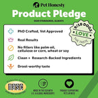 All-Natural Probiotic & Pumpkin Powder Dog Supplement - Prebiotics, Probiotics, Enzymes & Antioxidants for Healthy Gut Flora, Digestion & Immunity (90 Scoops)