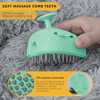 Cat Steam Brush for Shedding, 4 in 1 Rechargeable Steam Brush for Cats and Dogs, Anti-Static, Massage, Cleaning, Shedding & Combing All In One!