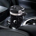 30oz Gothic Tumbler with Handle and Straw, Stainless Steel Vacuum Insulated Coffee Tumbler, Travel Mug Water Bottle, Goth Stuff Accessories Decor, Witch Gifts for Women