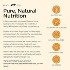 BLACK FOX Raw Freeze Dried Dog Food - Chicken & Salmon Entrée - Complete Meal - 1.1lb