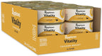 Applaws Vitality Wet Cat Food in Broth, Natural Canned Cat Food, Wet Food for Cats with Added Vitamins and Minerals, Grain Free, Carrageenan Free, Chicken Breast in Broth (24 Count, 5.5oz Cans)