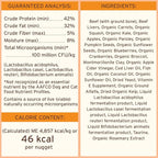 Primal Freeze Dried Raw Dog Food Nuggets, Beef, Complete & Balanced Meal, Also Use as Topper or Treat, Premium, Healthy, Grain Free, High Protein Raw Dog Food, 14 oz (Pack of 2)