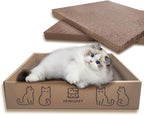 Cat Scratching Board Set (3-Pack) – Durable & Eco-Friendly Cat Scratcher Pads for Indoor Cats, Double-Sided Corrugated Cardboard, Non-Toxic, Cat Scratch Pads for Scratching & Resting