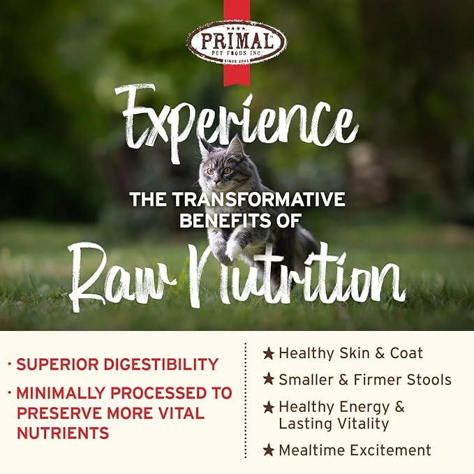 Primal Kibble in The Raw, Freeze Dried Cat Food, Beef, Scoop & Serve, Made with Raw Protein, Whole Ingredient Nutrition, Crafted in The USA, Dry Cat Food, 64 Ounce (4 lb) Bag