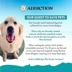 Addiction Salmon Bleu Grain-Free Dry Cat Food – Rich in Omega-3 for Healthy Skin & Coat – Complete & Balanced Salmon Recipe for All Life Stages – Made in New Zealand 4lb