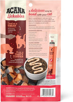 ACANA Lickables Cat Treats Salmon Recipe .5oz Tubes (5 Count)