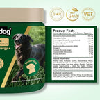 NAD Supplement for Senior Dogs - 3-in-1 Joint Supplement for Dogs, Skin & Coat Care Chews with Glucosamine, NMN, Omega-3 - Bacon Flavor, 90 Count for Arthritis & Allergy Relief (90Ct, Bacon)