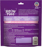 Stella & Chewy's Meowfulls Freeze Dried Cat Treats - Whitefish & Salmon Recipe - Raw Protein with Probiotics & Salmon Oil - 1 Calorie Per Treat - 1.5 oz
