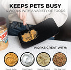Pup Culture Dog Lick Mat for Dogs (2 Pack), Feeding Pad for Anxious Pets Plus 4 Different Puzzles for Mental Stimulation for Dogs - Supports Mental, Dental, and Digestive Health - Heavy Duty