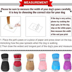 QUMY 2PCS Small Dog Shoes for Hot Pavement Summer Puppy Dog Booties with Reflective Strip Soft Comfortable Skid-Resistant Rubber Sole Red Size 4
