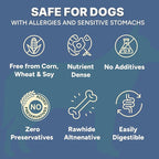 Gaines Family Farmstead Turkey Tendon Chips for Dogs – 5 oz, Natural Single-Ingredient Dog Treats, High-Protein Crunchy Chews, Rawhide Alternative, Grain-Free, Made in USA