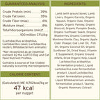 Primal Freeze Dried Raw Dog Food Nuggets, Lamb, Complete & Balanced Meal, Also Use as Topper or Treat, Premium, Healthy, Grain Free, High Protein Raw Dog Food, 14 oz (Pack of 2)