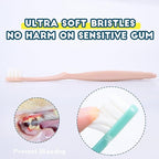 Dog Toothbrush Kit 2 Pack, Ultra Soft Pet Tooth Brush for Medium to Large Dogs & Cats, Animal Teeth Brushing Kit for Easy Dental Cleaning, 2 Pcs, Green