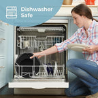 LIHONG Stainless Steel Dog Bowls for Small Medium Sized Dogs Non Slip,Insulated Dog Bowl,Pet Bowl for Food and Water,Rustproof(40oz,Black)