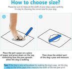 Dog Shoes, Dog Sandals for Hot Pavement, Non-Slip Waterproof Dog Booties for Winter Snowy Day and Summer, Adjustable Straps Easy-Clean Beach Outdoor Pet Boots Rugged Sole-4Pcs Black