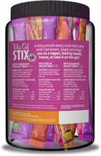 Tiki Cat Stix Mousse Treats, Variety Mega Jar, Single Serve Indulgent Lickable Treat or Dry Food Topper, 50 Count, 25 oz. (0.5 oz./Stick)