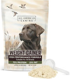 Dog Weight Gainer – High Calorie Dog Food Supplement & Protein Powder for Rapid Weight Gain, Mass, and Recovery – Appetite Stimulant – 60 Servings