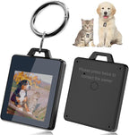 Smart Pet Tag with E-Ink Screen – Personalized Info & Image Display – Waterproof, Durable, No Subscription – Easy Update via Free App – Tap to Switch Hidden Contact & Image – for Dogs & Cats