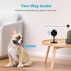 owltron Indoor Security Camera 4MP, 2 Pack 2.4GHz&5G Dual Band WiFi Home Cameras for Baby Monitor Elderly/Dog/Pet/Nanny Cam with Phone app, 24/7 Cloud&SD Card Storage, 2-Way Audio, Works with Alexa