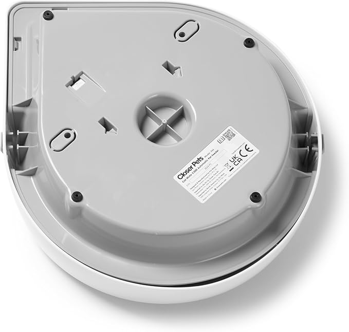 Cat Mate C300 Automatic 3 Meal Pet Feeder with Digital Timer (366) - for Cats or Small Dogs, for Wet and Dry Pet Food, Meals up to 0.73 lb Each, White