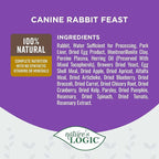 Natures Logic NL00180 Grain-Free Rabbit Feast Wet Dog Food, One Size