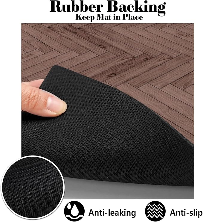 Dog Food Mats for Floors Absorbent, Pet Cat Food Mat - Quick Dry Dog Bowl Mats for Food and Water, Eco-Friendly Pet Supplies