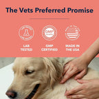 Vets Preferred Flea and Tick Prevention for Dogs Chewable - Daily Defense Without Harsh Chemicals - Immune Support & Antioxidant Protection - Beef Flavored - 90 Soft Chews