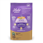 Halo Holistic Vegan Dog Food, Plant-Based Peanut Butter Recipe, Dry Dog Food, Complete Digestive Health, Kibble for Adult Dogs, 10 lb Bag