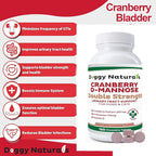 Cranberry D-Mannose for Dogs and Cats Urinary Tract Infection Support Prevents and Eliminates UTI, Bladder Infection Kidney Support, Antioxidant (Double Strength Tablet, 150 Count)