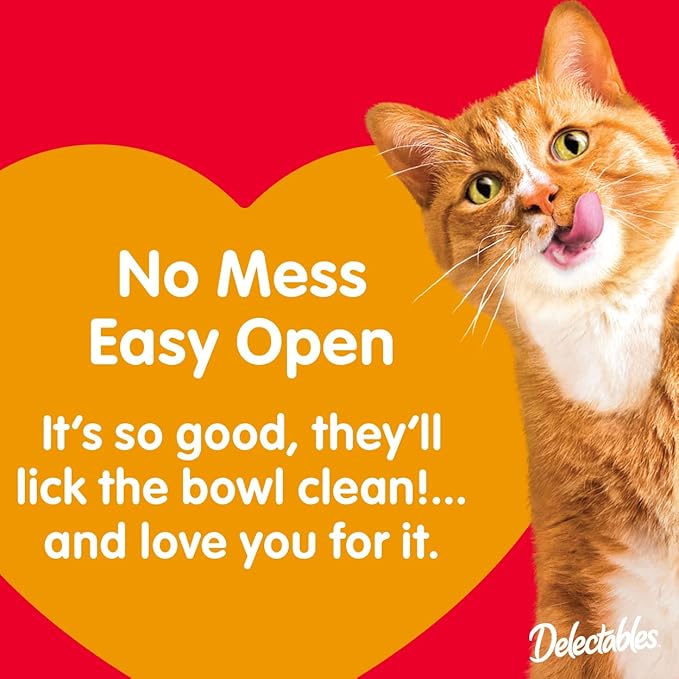 Hartz Delectables Savory Broths Variety Lickable Wet Cat Treats, 24 Count