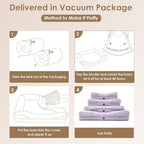 EHEYCIGA Memory Foam Dog Bed for Medium Size, Orthopedic Dog Sofa with Sides and Waterproof Liner, Washable Bolster Pet Couch with Removable Cover, 35x22x6.5 Inch, Purple