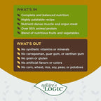 Nature's Logic Grain-Free Canned Dog Food - 95% Animal Proteins - 100% Natural Wet Dog Food Cans - No Common Allergens - All Life Stages - Ideal for Sensitive Dogs - Chicken (13.2 oz, 12 pack)