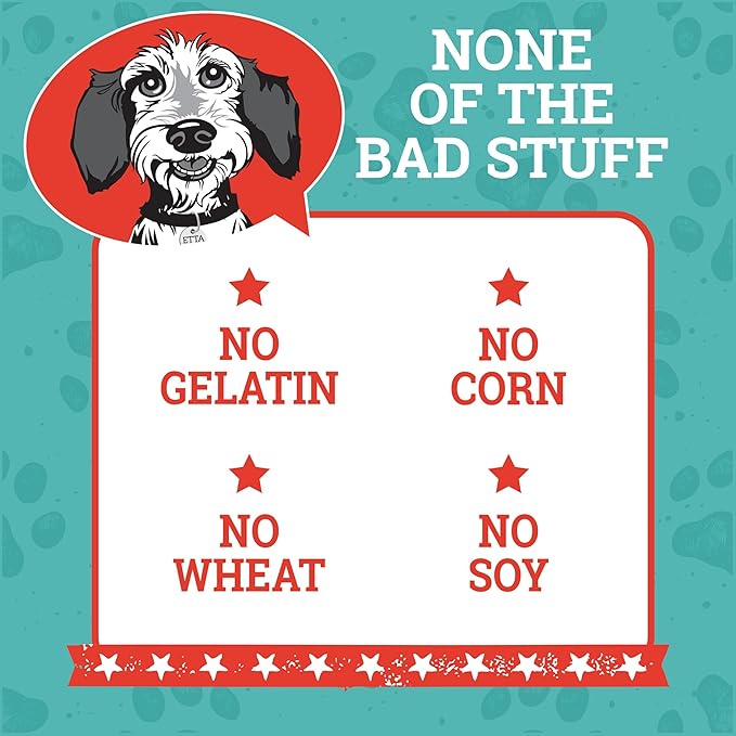 etta says! Training Treats - All Natural Variety Pack Soft Treats for Dogs - Bacon, Cheese, and Peanut Butter - Made in The USA (6 Oz Pack of 3)